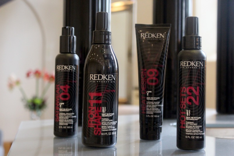 Redken's Heat Design range is our top choice for protecting your brunette hair