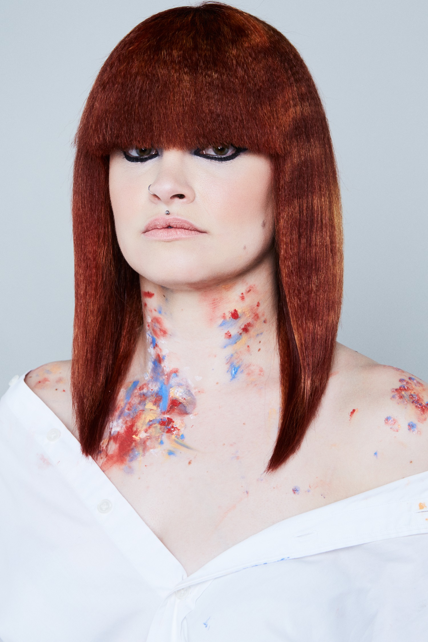 Hair meets art: how to get creative with stencilling and temporary colour